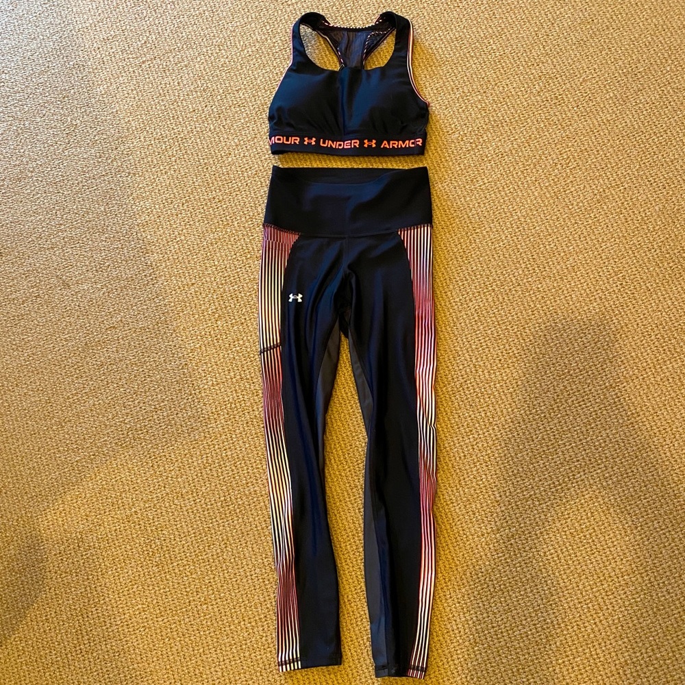 Under Armour workout set